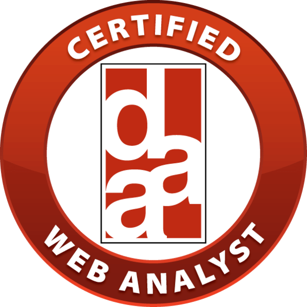 Digital Analytics Association Certified Web Analyst